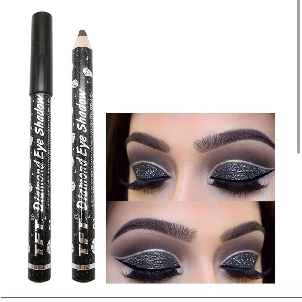 2 In 1 Eyeshadow Pen Eye Shadow Stick Lip Pen Lying Pen Highlighter Silver - Picture 4 of 8